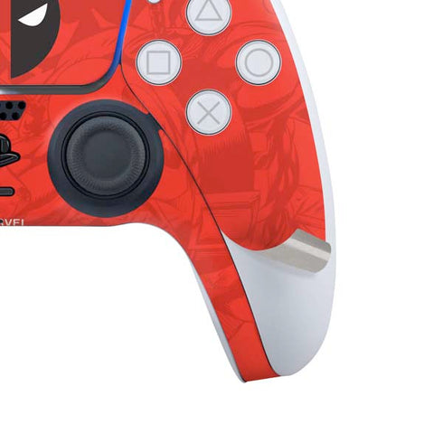 Marvel Deadpool Deadpool Emblem PS5 Controller Skin